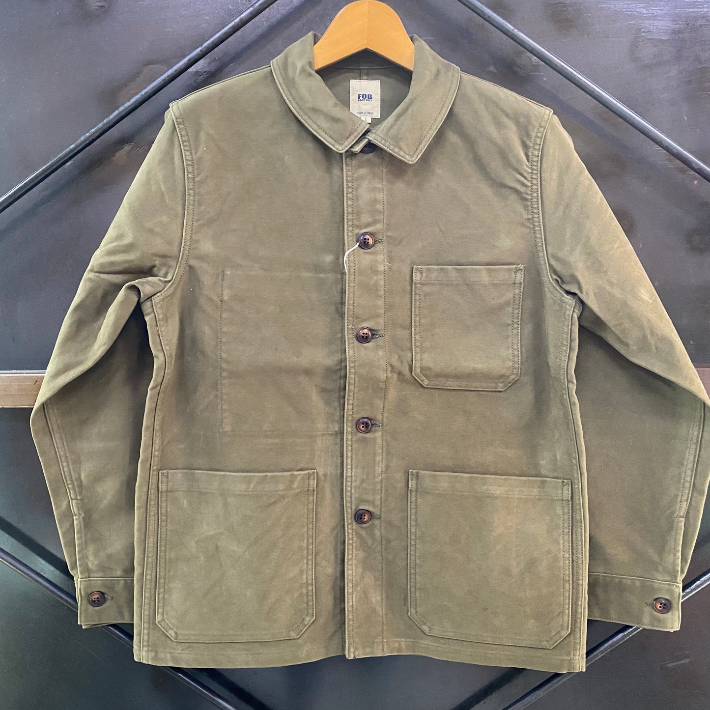 FOB FACTORY /エフオービーファクトリー FRENCH MOLESKIN JKT/ F2373