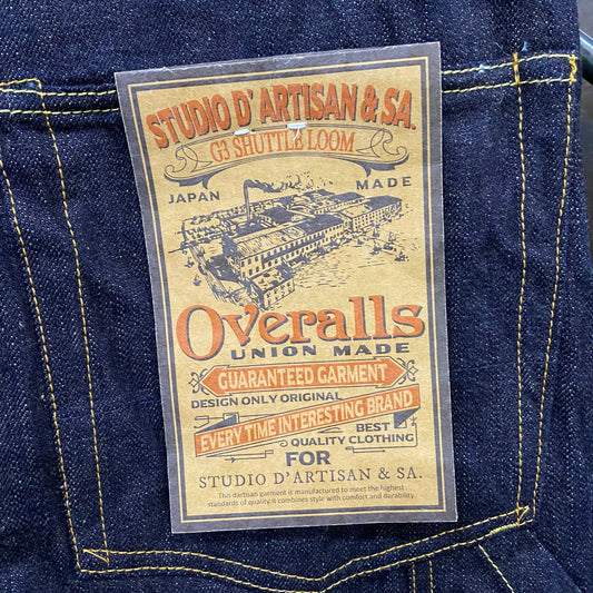 14オンスデニムオーバーオール