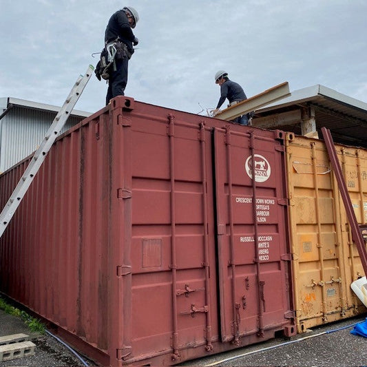 今日は工事日！