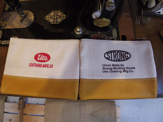 ポーチとキャップ