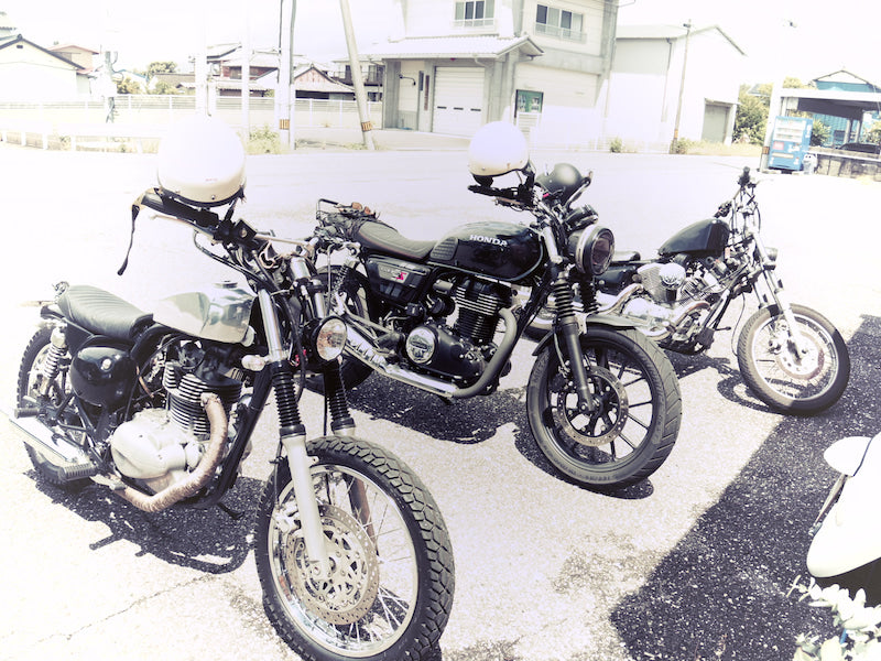 今日はバイクでも暑いでしょう！