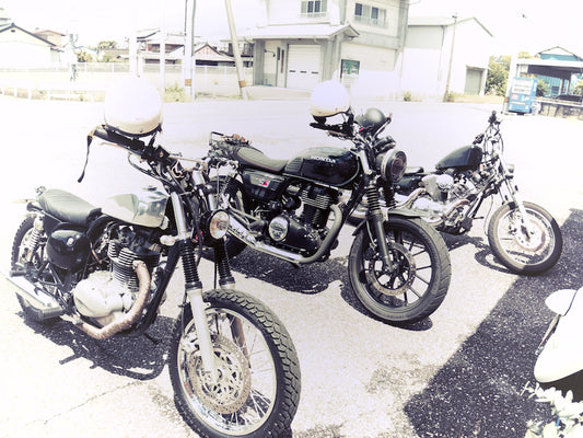 今日はバイクでも暑いでしょう！