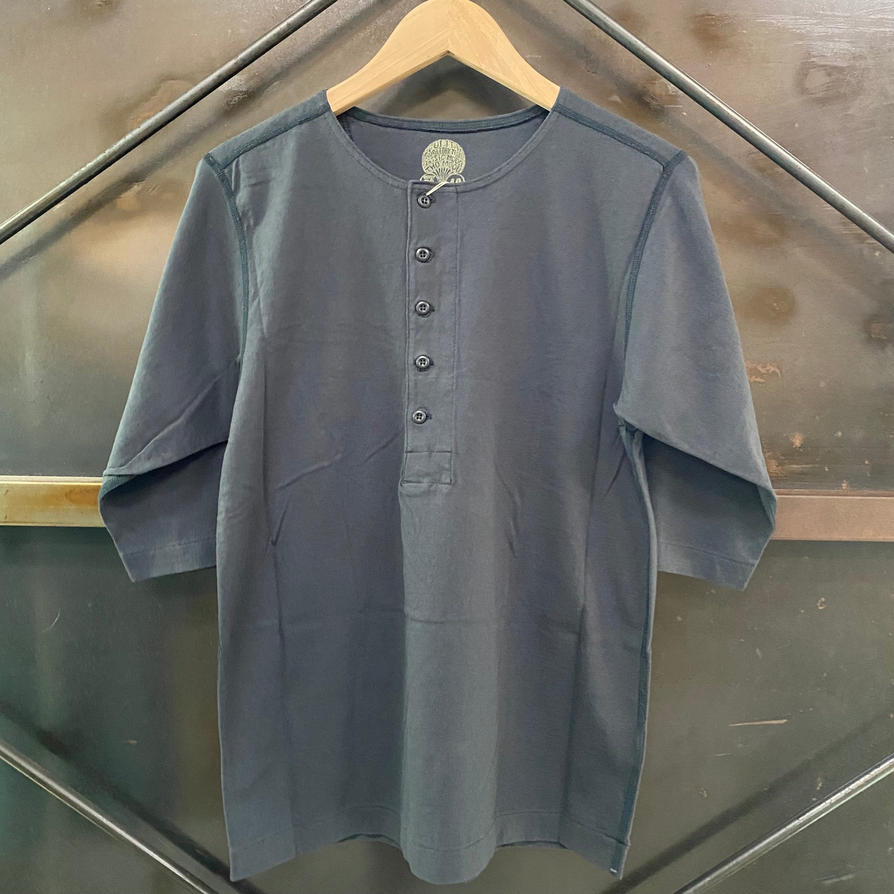 銀次郎　トゥームーン　半袖　44/46 TWO MOON/トゥームーン HALF SLEEVE HENLY NECK ハーフスリーブ