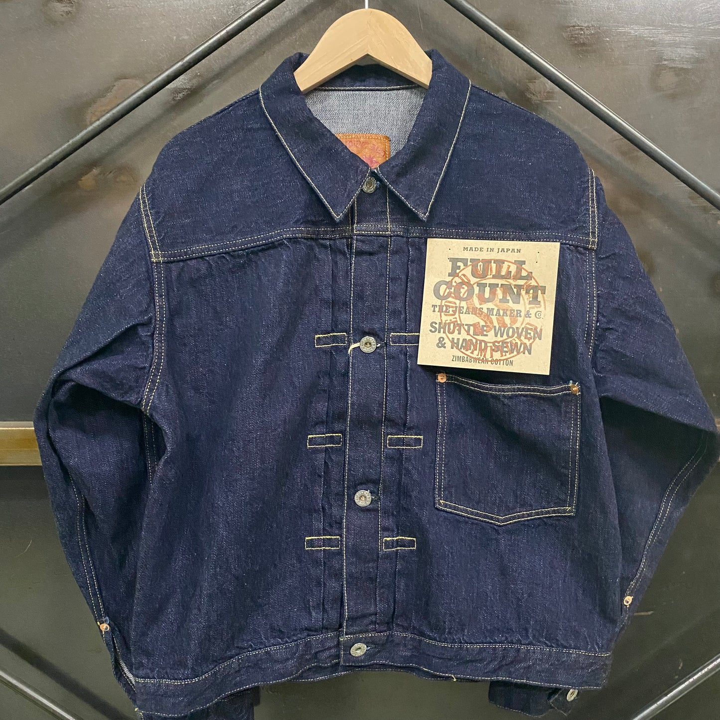 FULLCOUNT/フルカウント WWII Model (対戦モデル）11.5oz デニムジャケット【リミテッドコレクション】 S2107SSW INDIGO BLUE OW インディゴブルーOW アウター ｜南国 高知のジーパン屋 ORIGINAL