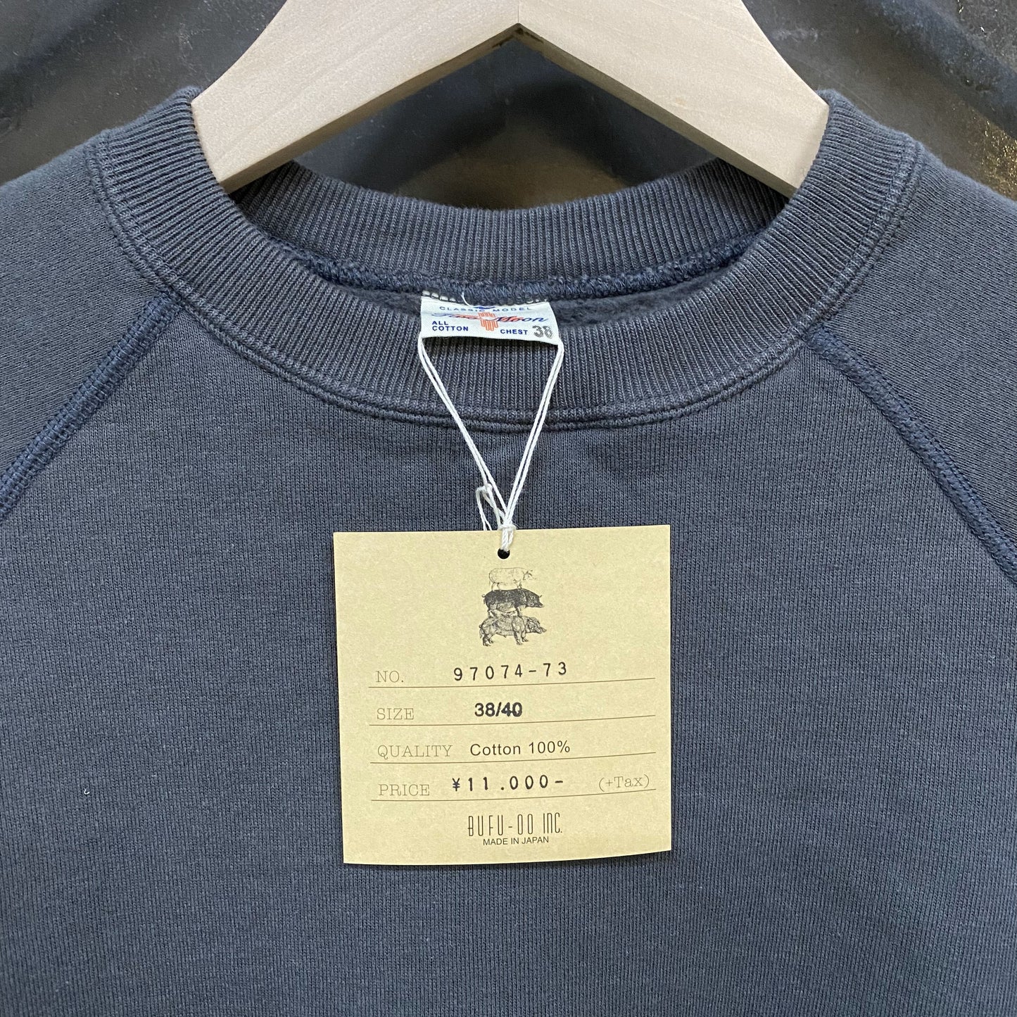 TWO MOON/トゥームーンRAGLAN SLEEVESWEATSHIRTS/97074-73