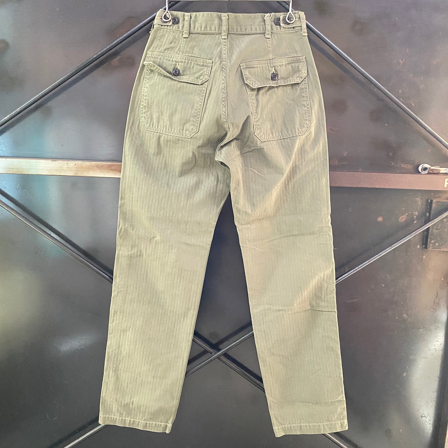 TWO MOON/トゥームーン HERRINGBONE UTILITY PANTS ヘリンボーンユーティリティパンツ/544