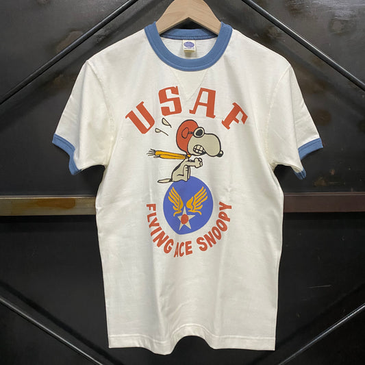 TOY'S McCOY/トイズマッコイ SNOOPY TEE " USAF FLYING ACE "/TMC2519