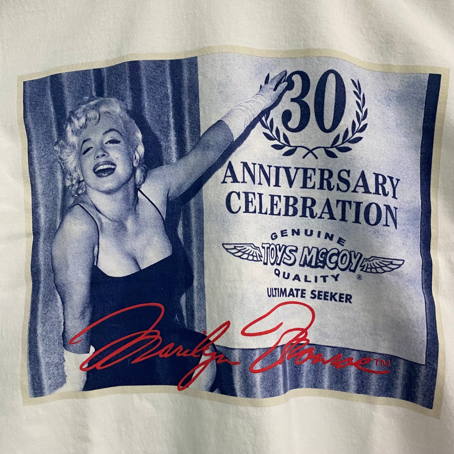 TOY'S McCOY/トイズマッコイ MARILYN MONROE TEE "CELEBRATION"/TMC2610 Tシャツ ｜南国 高知のジーパン屋 ORIGINAL
