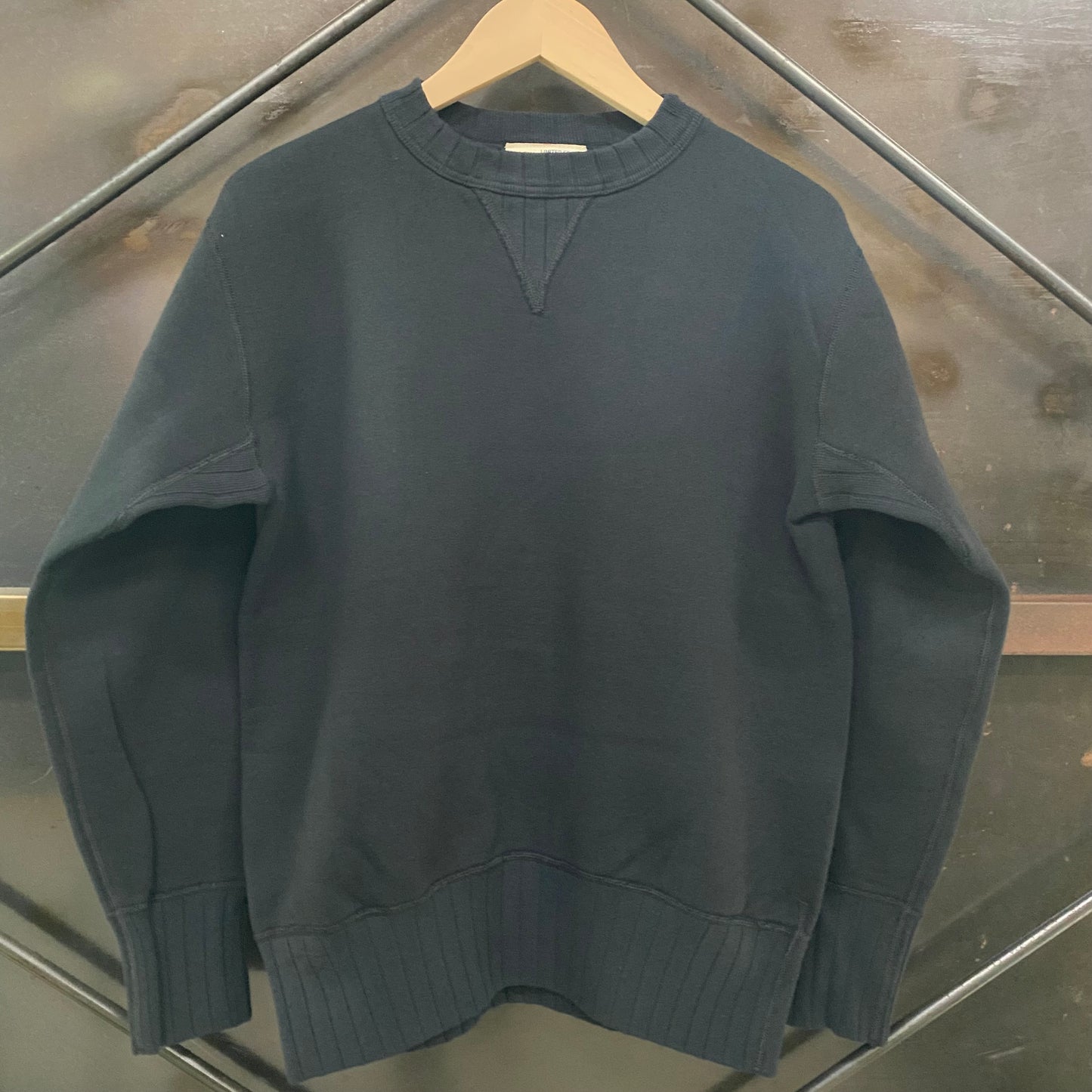 TWO MOON/トゥームーン 両V丸胴針抜きリブスエット/16508-79 79 BLACK ブラック スウェット ｜南国 高知のジーパン屋 ORIGINAL