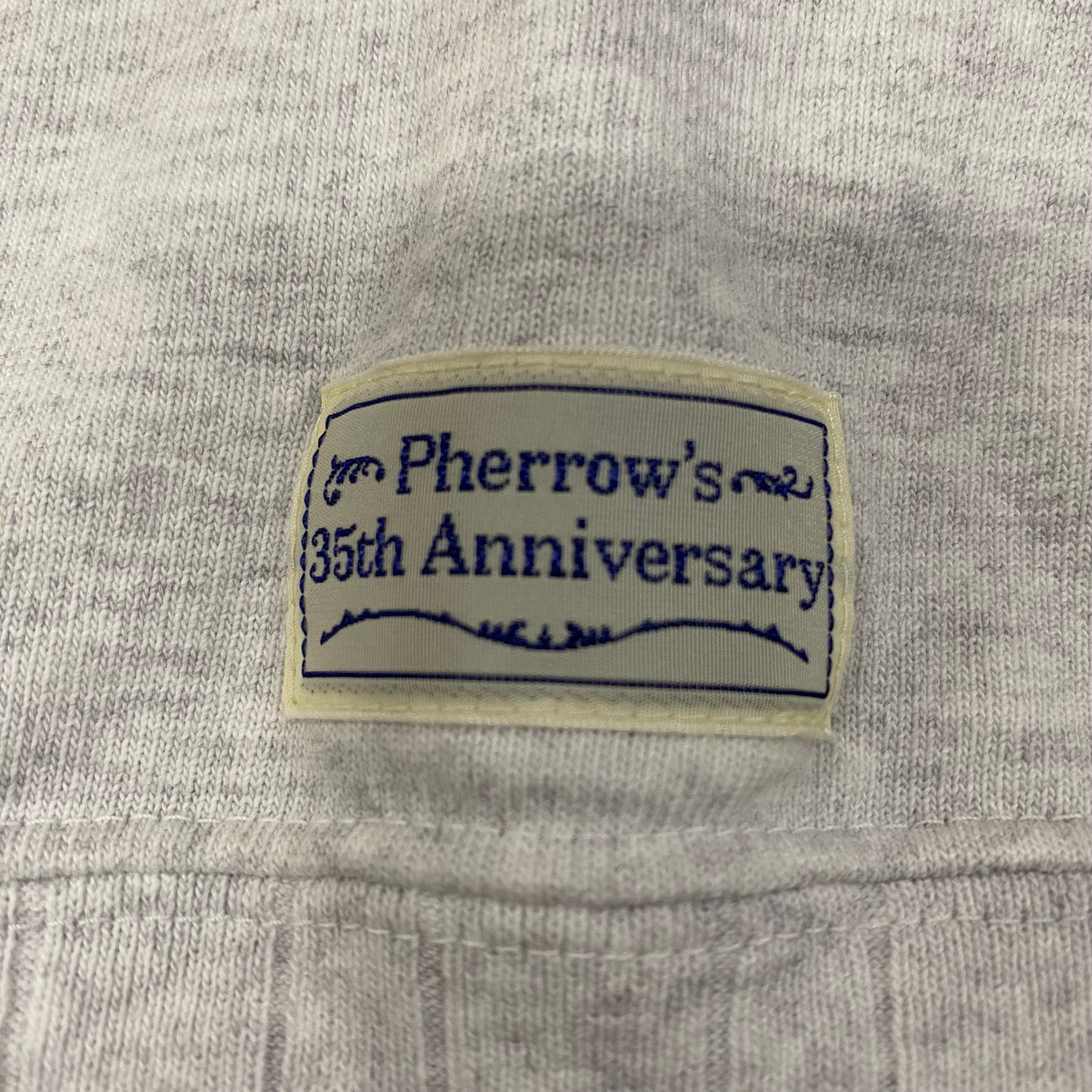 PHERROW'S /フェローズ 半袖 両V スウェット35周年モデル/26S-PVGT-35TH スウェット ｜南国 高知のジーパン屋 ORIGINAL