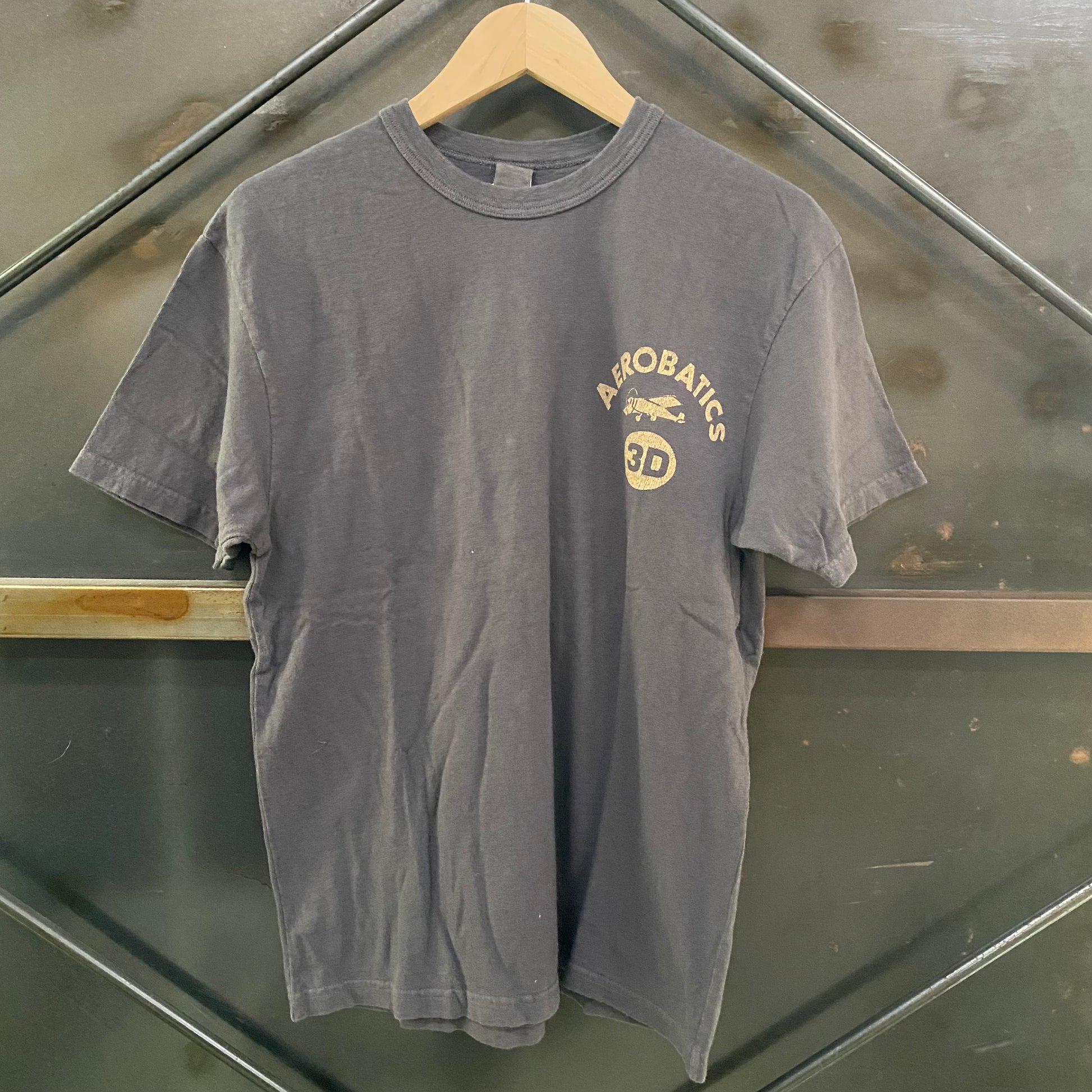 UES/ウエス 飛行機Tシャツ/652607 ブラック Tシャツ ｜南国 高知のジーパン屋 ORIGINAL