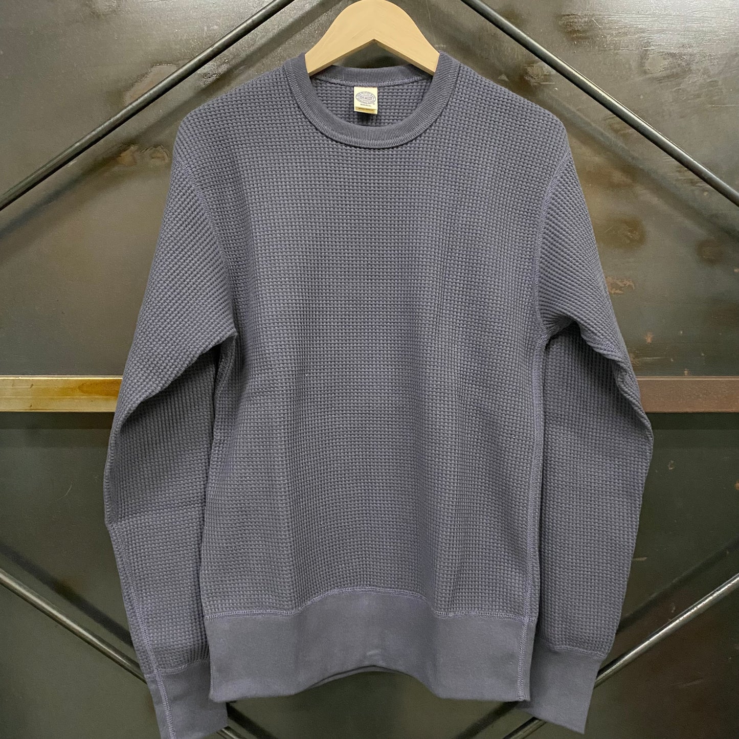 TOY'S McCOY/トイズマッコイ　BIG WAFFLE CREW NECK SHIRT/ TMC2554