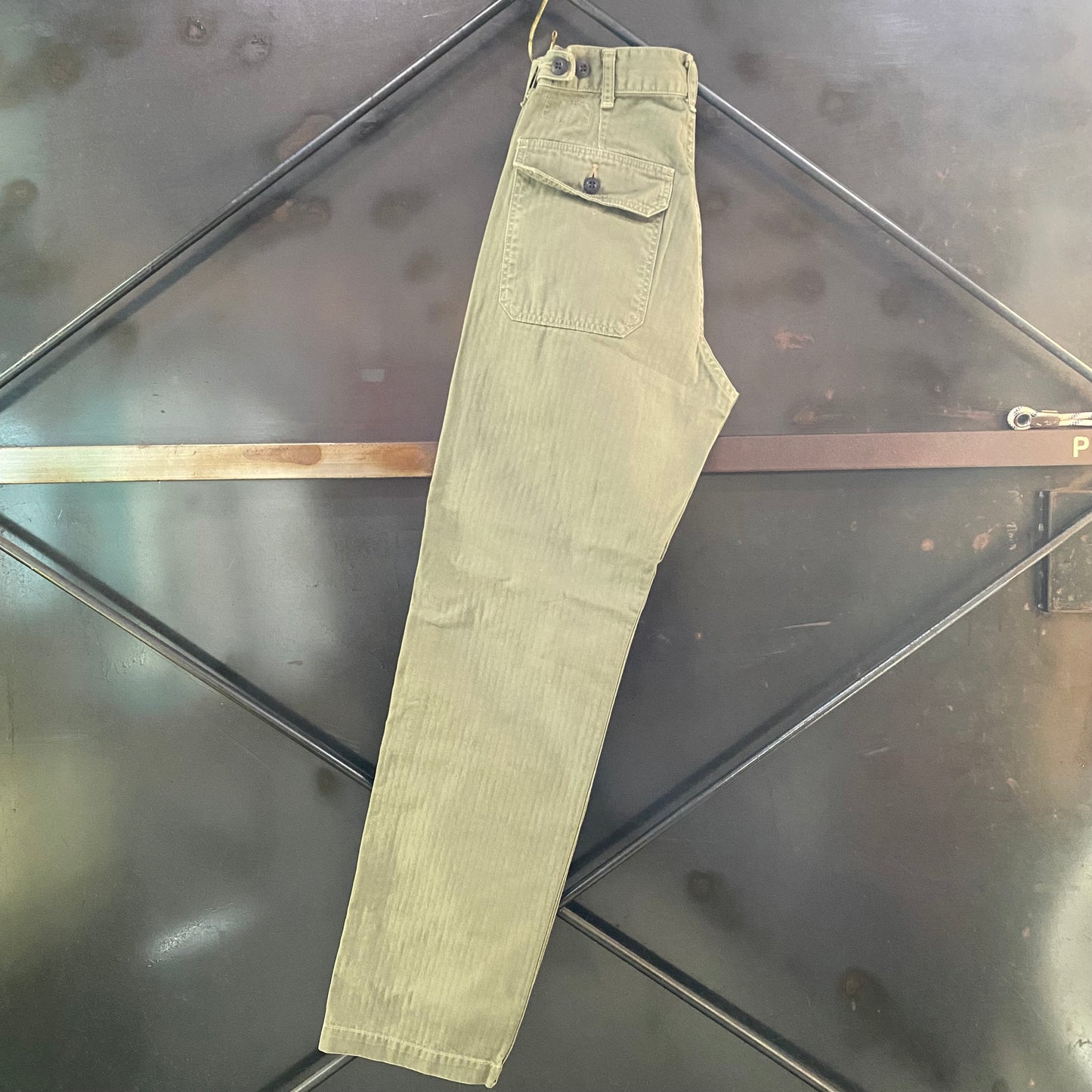 TWO MOON/トゥームーン HERRINGBONE UTILITY PANTS ヘリンボーンユーティリティパンツ/544