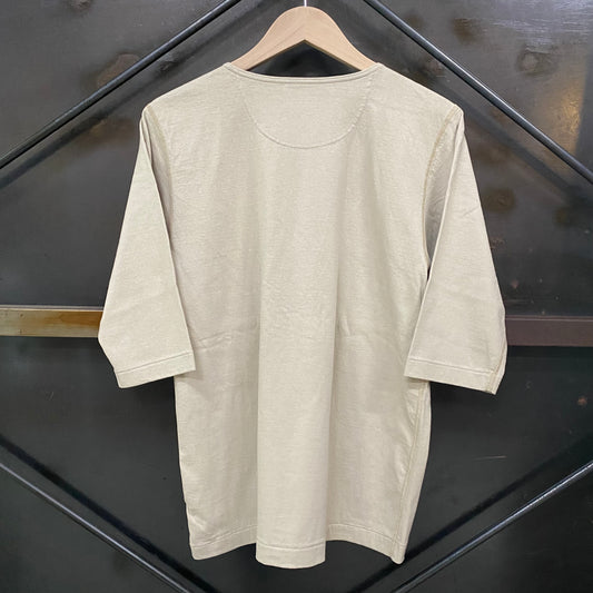TWO MOON/トゥームーン HALF SLEEVE HENLY NECK ハーフスリーブヘンリーネックT/20277-61 Tシャツ ｜南国 高知のジーパン屋 ORIGINAL