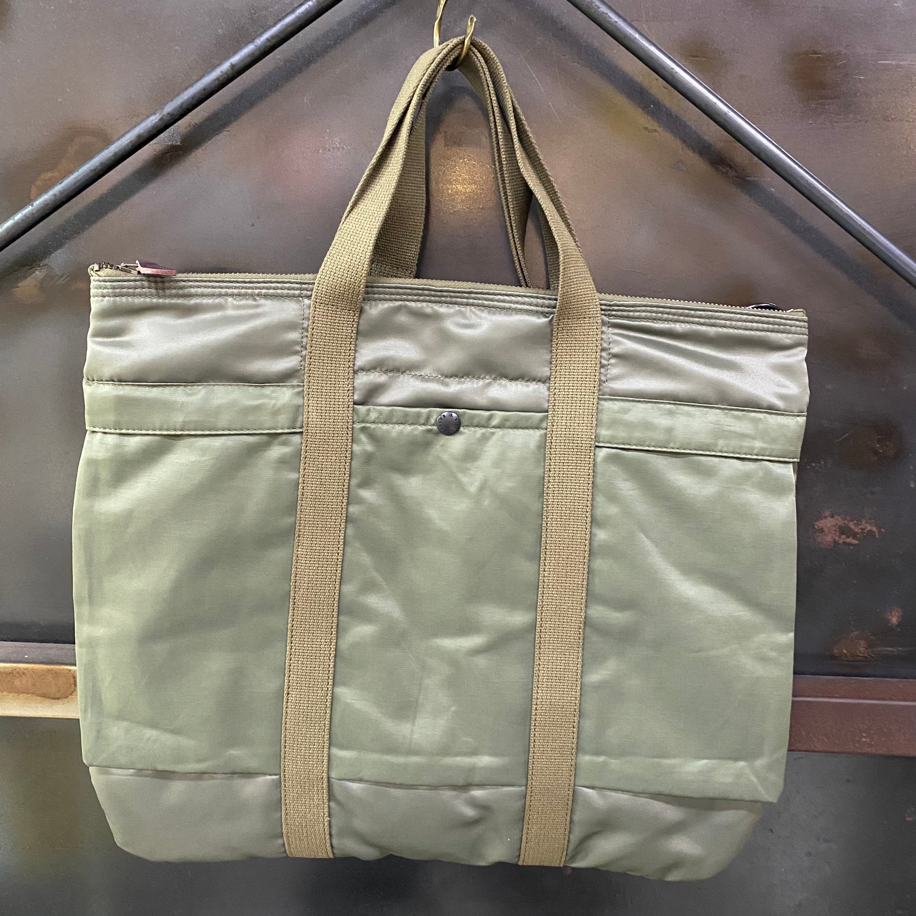 NIGEL CABOURN/ナイジェルケーボン HELMET BAG NYLON COTTON DOUBLE NIGEL CABOURN/ナイジェルケーボン HELMET BAG NYLON COTTON DOUBLE