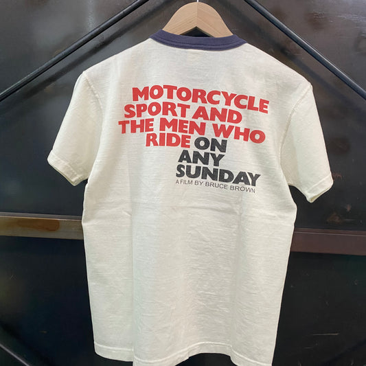 TOY'S McCOY/トイズマッコイ ON ANY SUNDAY TEE " ON ANY SUNDAY 71 "/ TMC2510