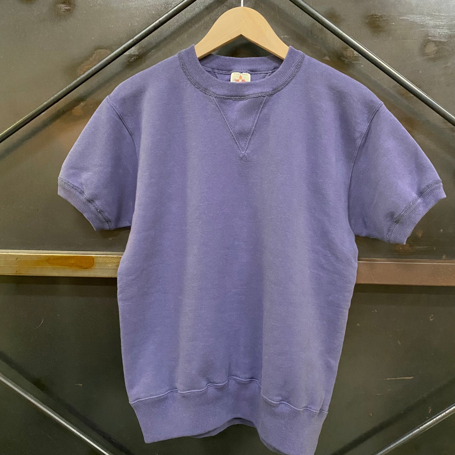 TWO MOON/トゥームーン 両Vガゼット 丸胴 半袖スウェット/10260-25 25 PURPLE パープル Tシャツ ｜南国 高知のジーパン屋 ORIGINAL