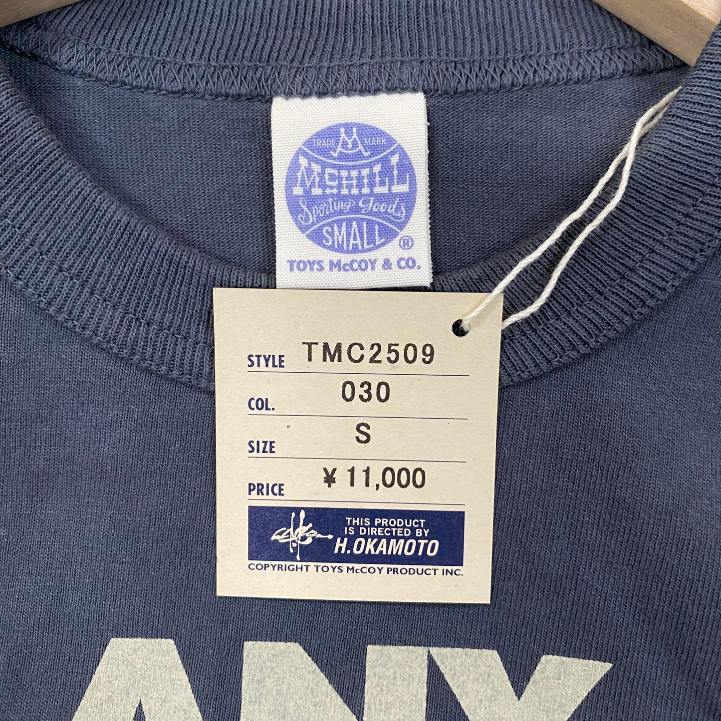TOY'S McCOY/トイズマッコイON ANY SUNDAY TEE " ON ANY SUNDAY "/TMC2509