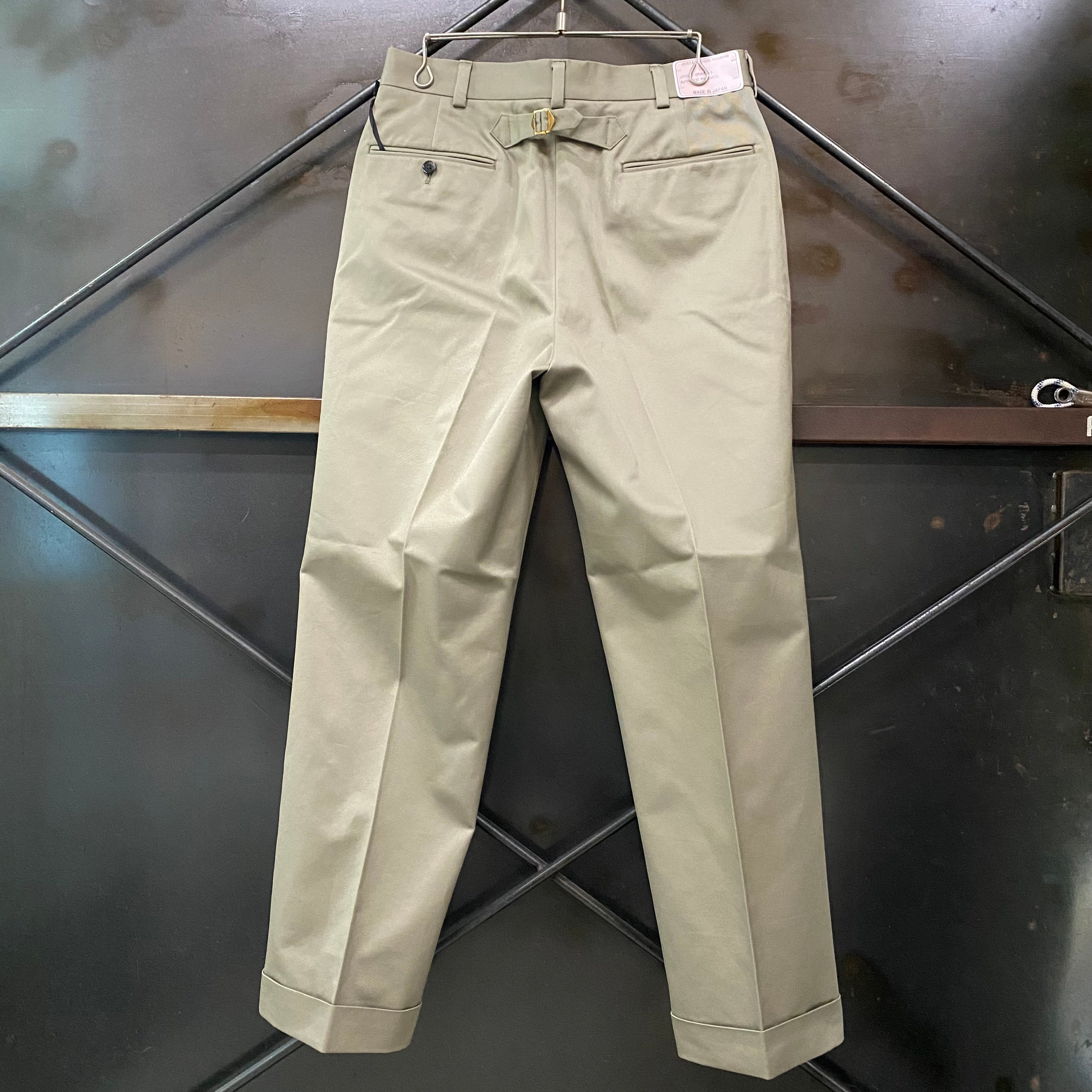 J.PRESS/ジェイプレス WEST POINT PIPED STEM TROUSERS ウエスト
