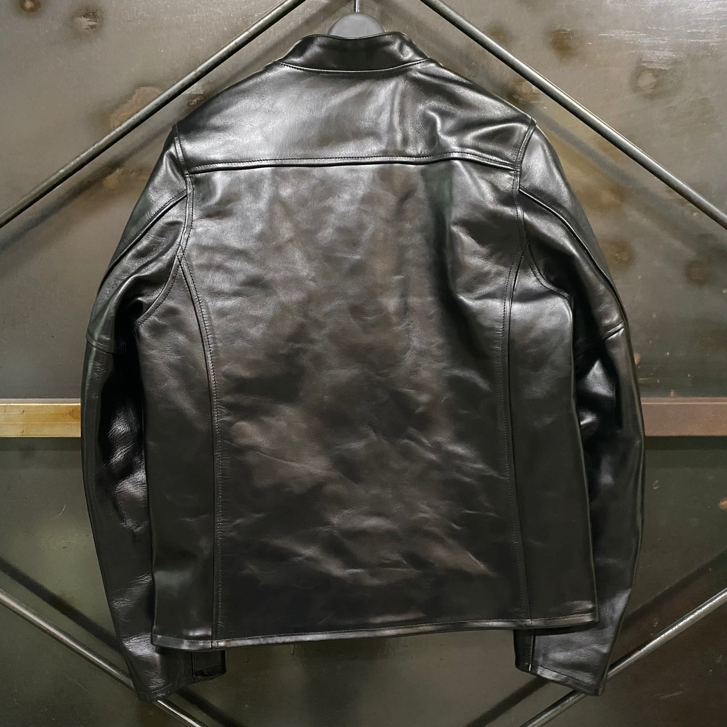 PHERROW'S /フェローズ ホースハイド シングルライダースジャケット