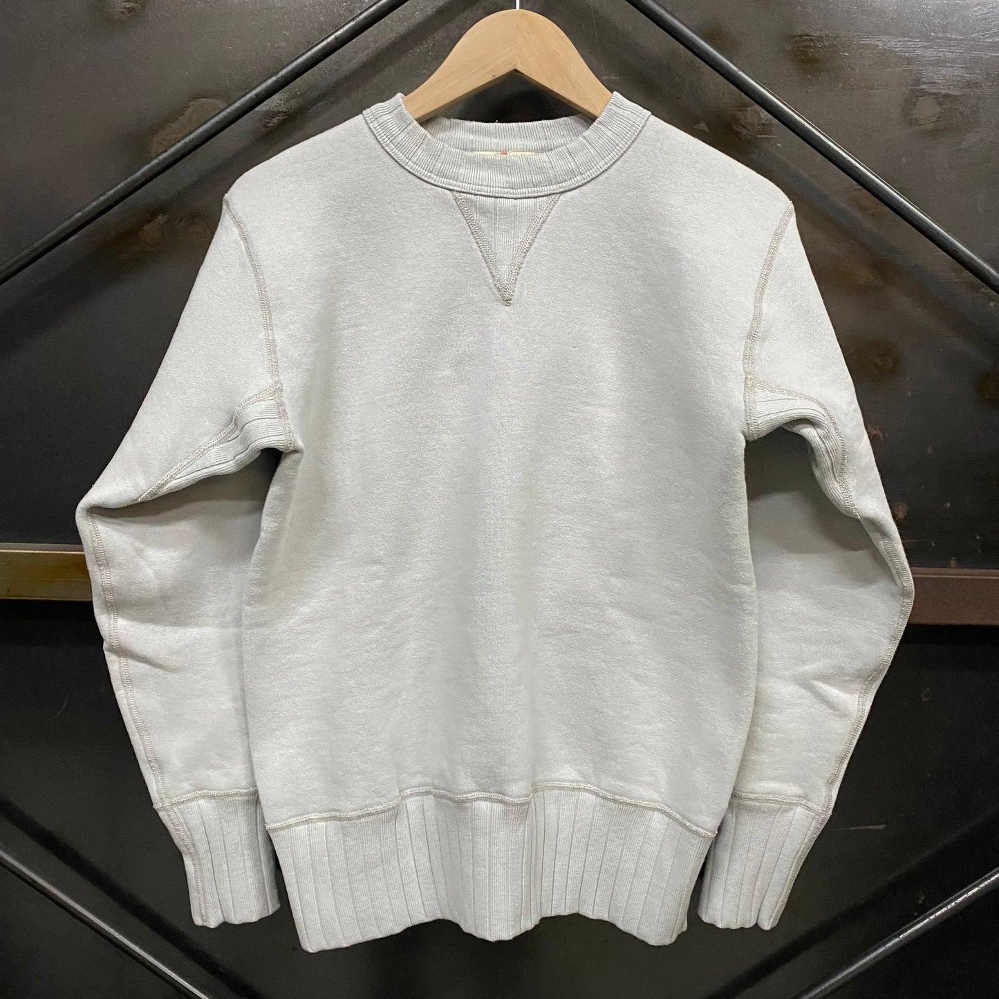 TWO MOON/トゥームーン 両V丸胴針抜きリブスエット/16508-70 70 GRAY グレー スウェット ｜南国 高知のジーパン屋 ORIGINAL