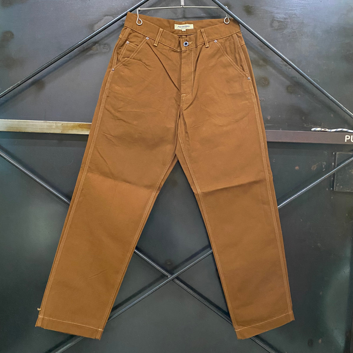 FOB FACTORY/エフオービーファクトリー COTTON DUCK WORK PANTS