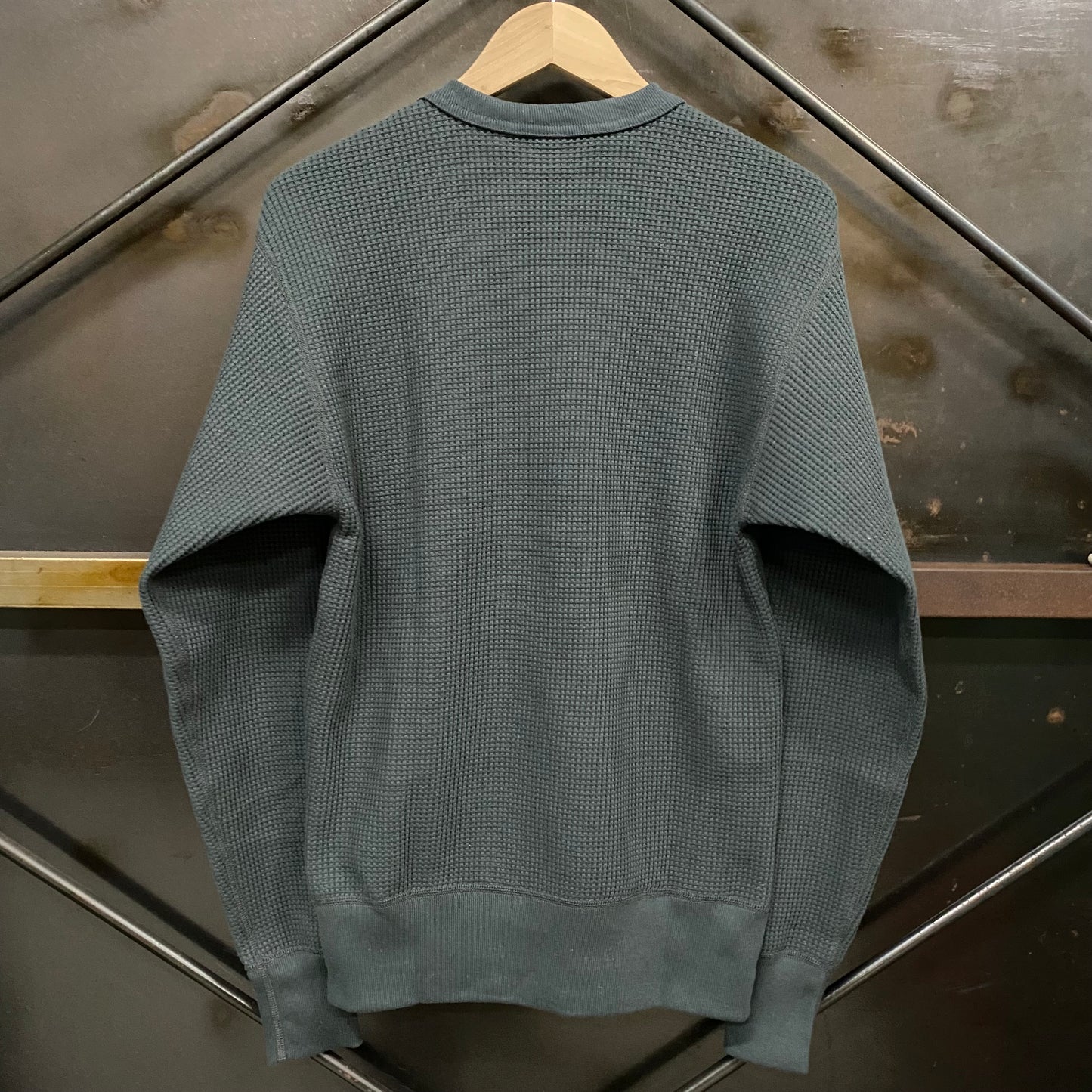 TOY'S McCOY/トイズマッコイ　BIG WAFFLE CREW NECK SHIRT/ TMC2554