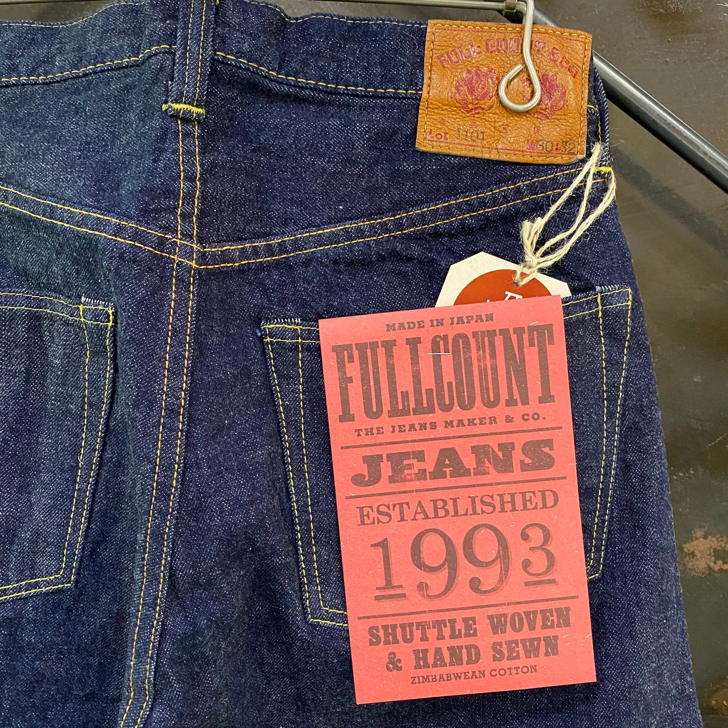 FULLCOUNT/フルカウント STRAIGHT DENIM 13.7oz /1101W