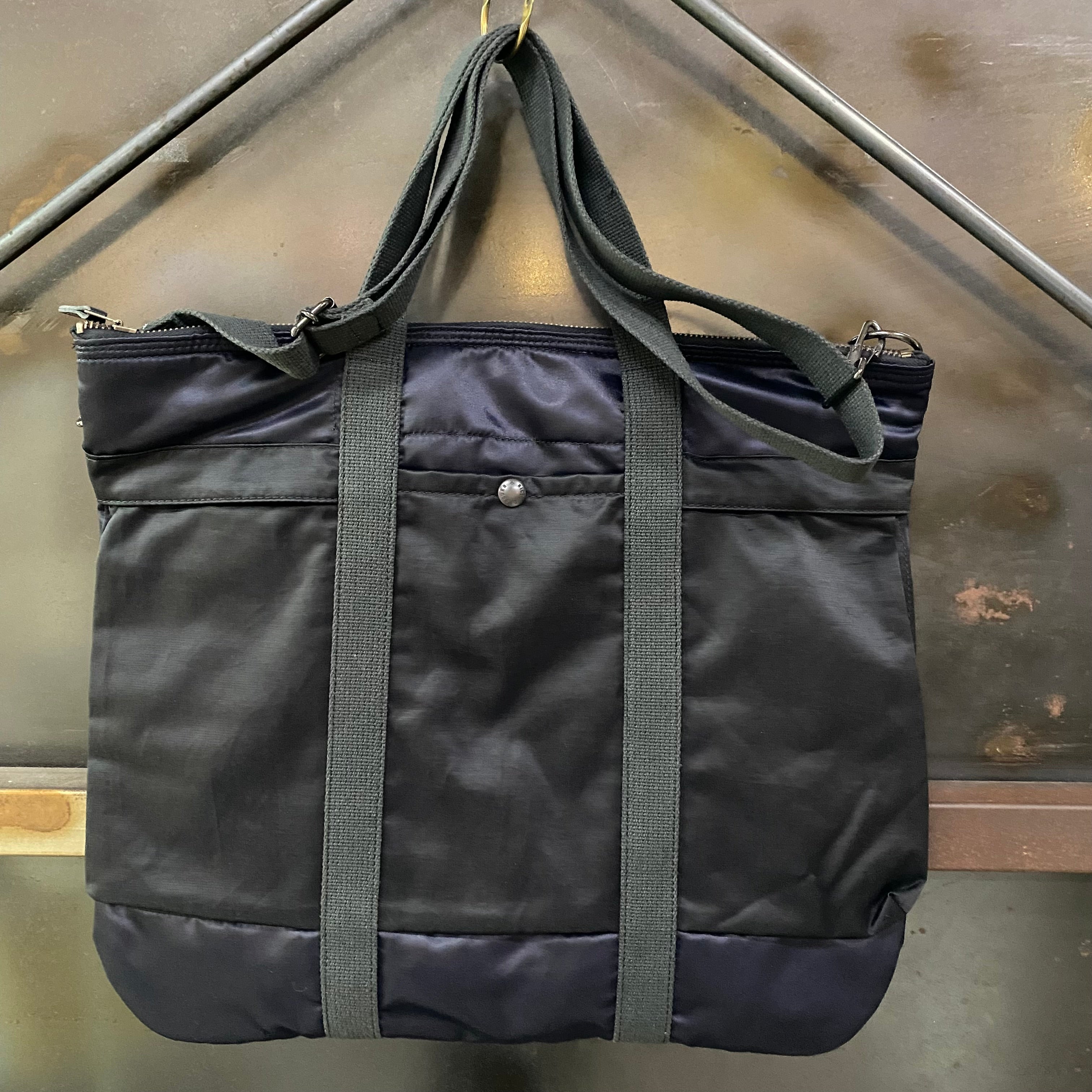 NIGEL CABOURN/ナイジェルケーボン HELMET BAG NYLON COTTON DOUBLE