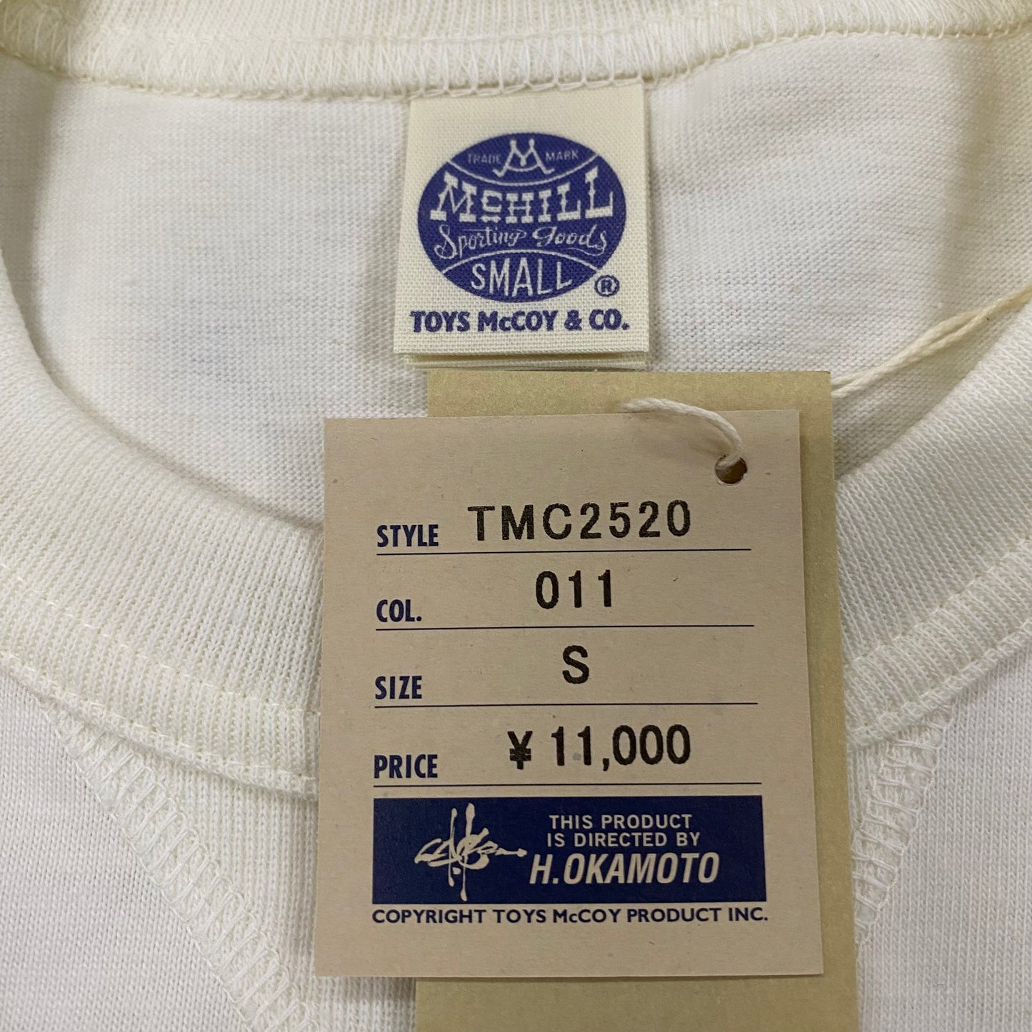TOY'S McCOY/トイズマッコイ  SNOOPY TEE " U. S. ARMY AVIATION CO. "/TMC2520