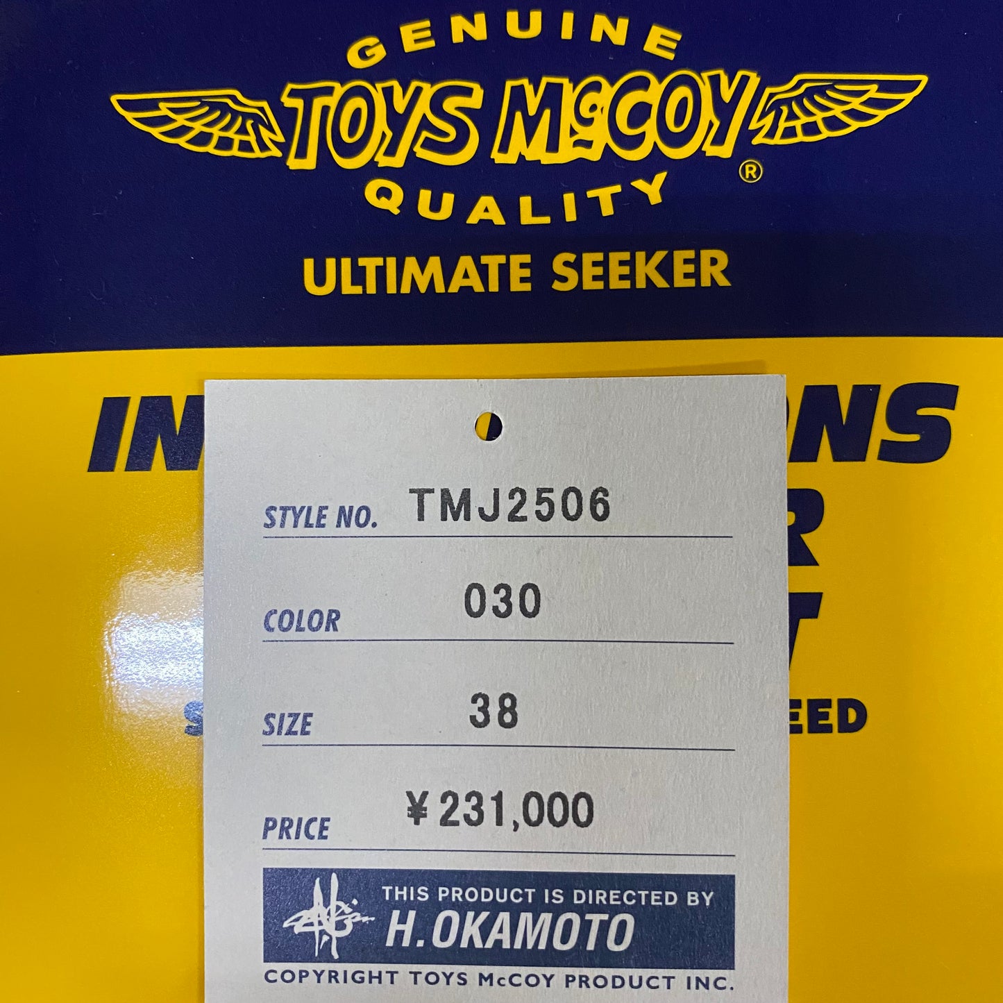 TOY'S McCOY/トイズマッコイ TYPE A-2 RWA CLOTHING CO. BLACK VER. RED LINING /TMJ2506