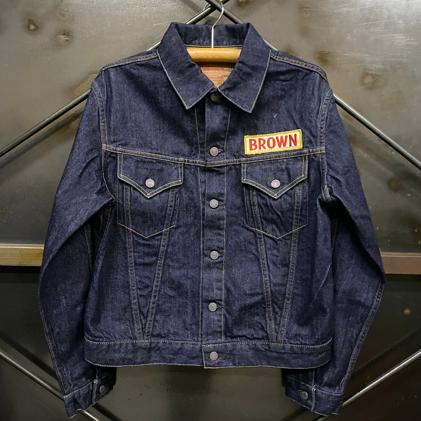 TOY'S McCOY/トイズマッコイ DENIM JACKET LOT 687XX SNOOPY " BORN FREE! SANTA ROSA "/TMJ2503