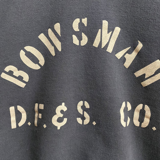 TWO MOON/トゥームーン 丸胴ラグランスリーブ半袖スウェット"BOWSMAN"/10330-72