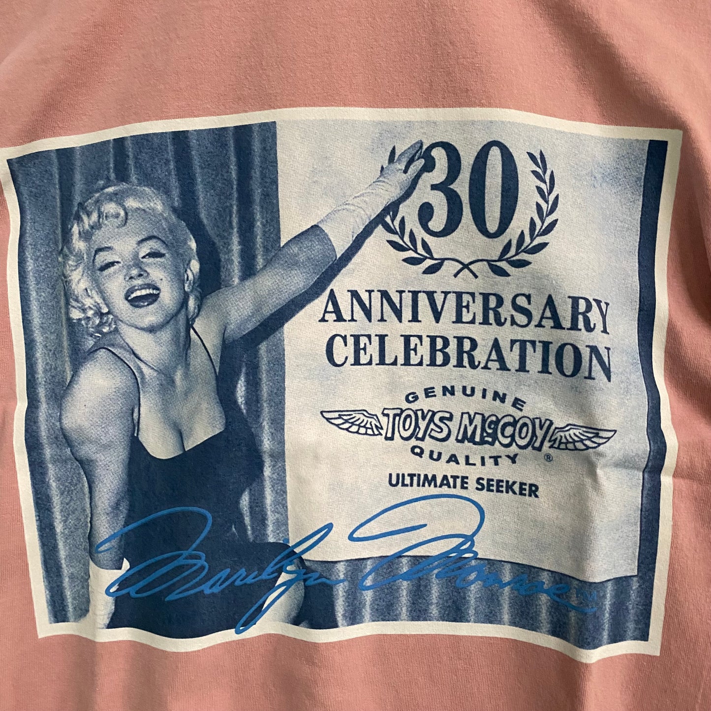 TOY'S McCOY/トイズマッコイ MARILYN MONROE TEE "CELEBRATION"/TMC2610 Tシャツ ｜南国 高知のジーパン屋 ORIGINAL
