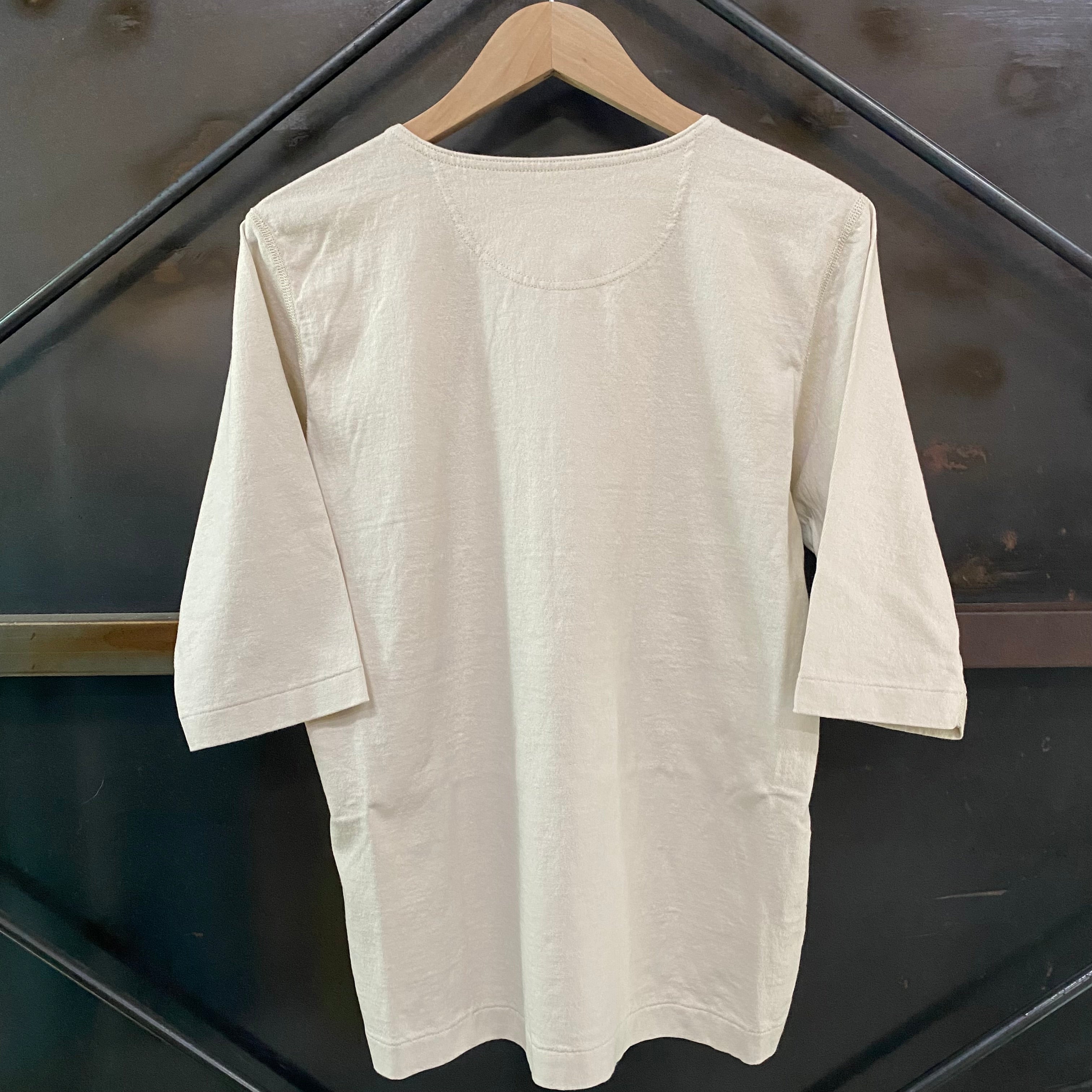 TWO MOON/トゥームーン HALF SLEEVE HENLY NECK ハーフスリーブ