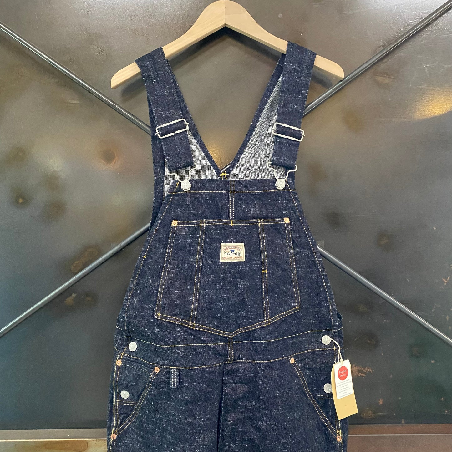STUDIO D'ARTISAN & SA./ステュディオ・ダ・ルチザン GL3デニムオーバーオール /D1911 オーバーオール・サロペット ｜南国 高知のジーパン屋 ORIGINAL