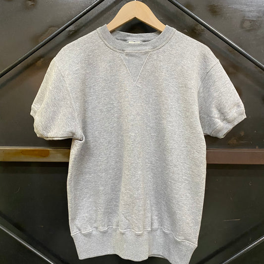 TWO MOON/トゥームーン 両Vガゼット 丸胴 半袖スウェット/10260-71 71 HEATHER GRAY ヘザーグレー Tシャツ ｜南国 高知のジーパン屋 ORIGINAL