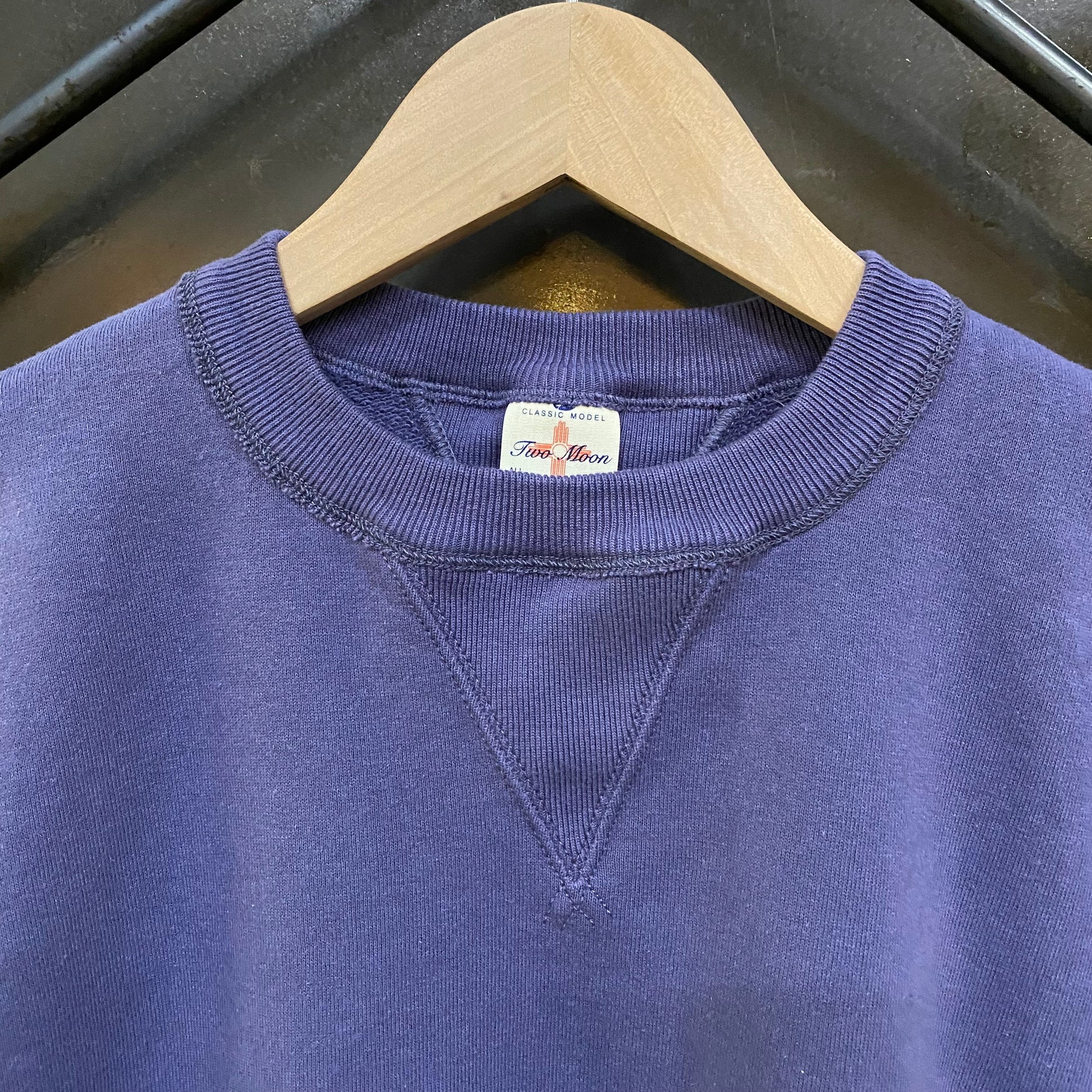 TWO MOON/トゥームーン 両Vガゼット 丸胴 半袖スウェット/10260-25 Tシャツ ｜南国 高知のジーパン屋 ORIGINAL