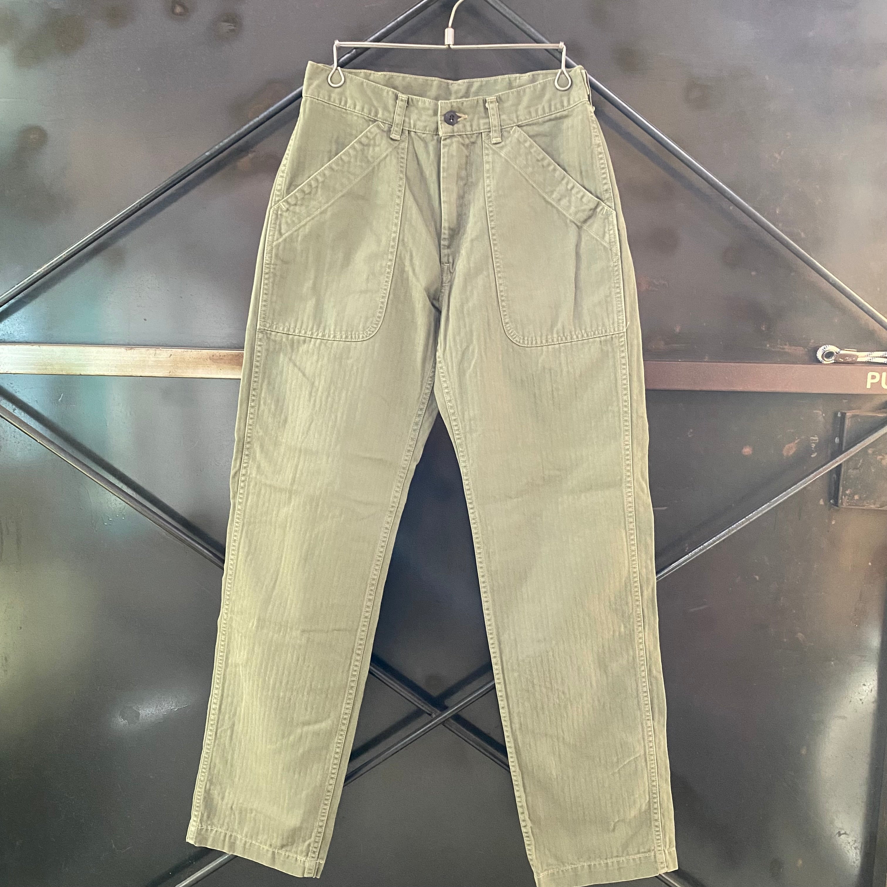 TWO MOON/トゥームーン HERRINGBONE UTILITY PANTS ヘリンボーン