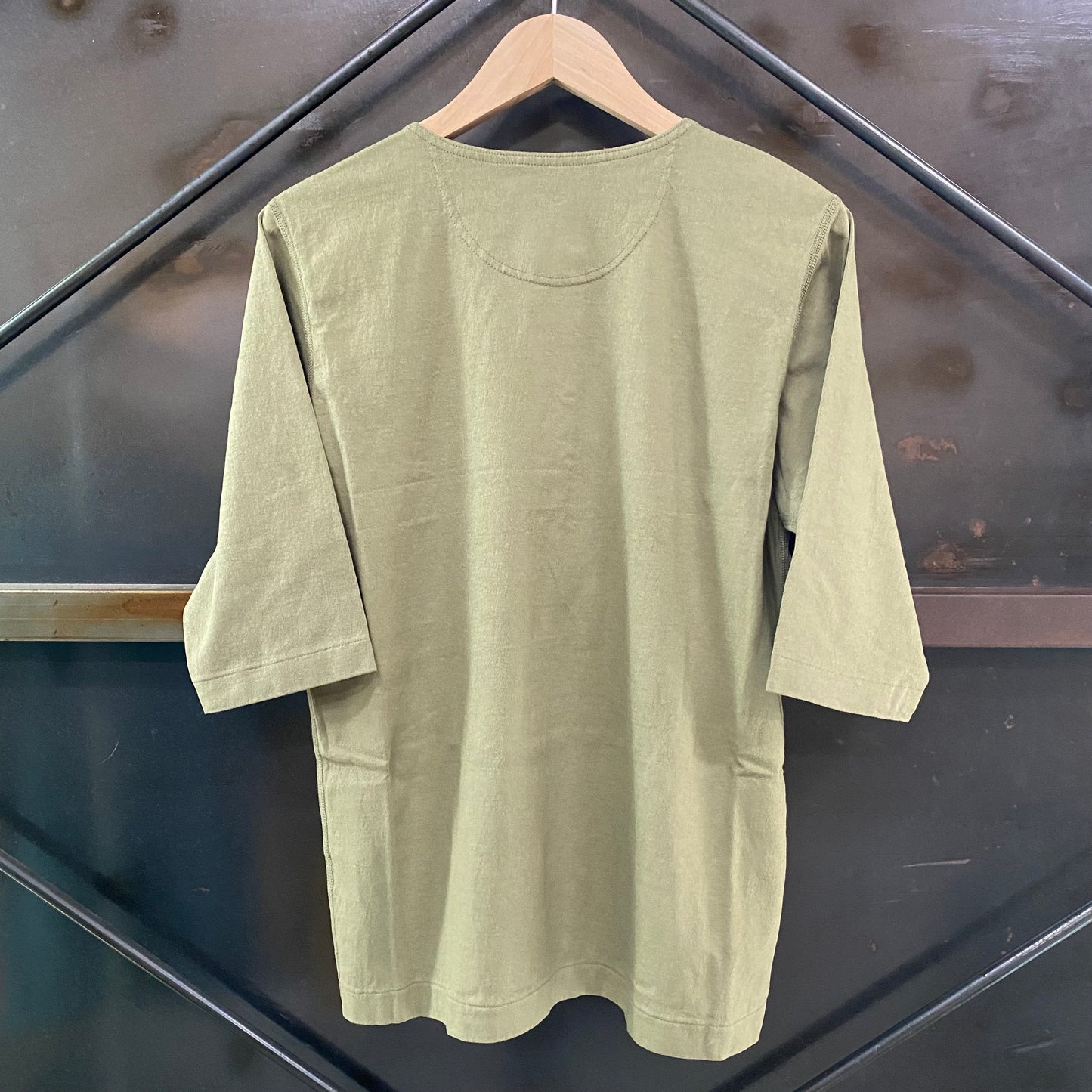 TWO MOON/トゥームーン HALF SLEEVE HENLY NECK ハーフスリーブヘンリーネックT/20277-43 Tシャツ ｜南国 高知のジーパン屋 ORIGINAL