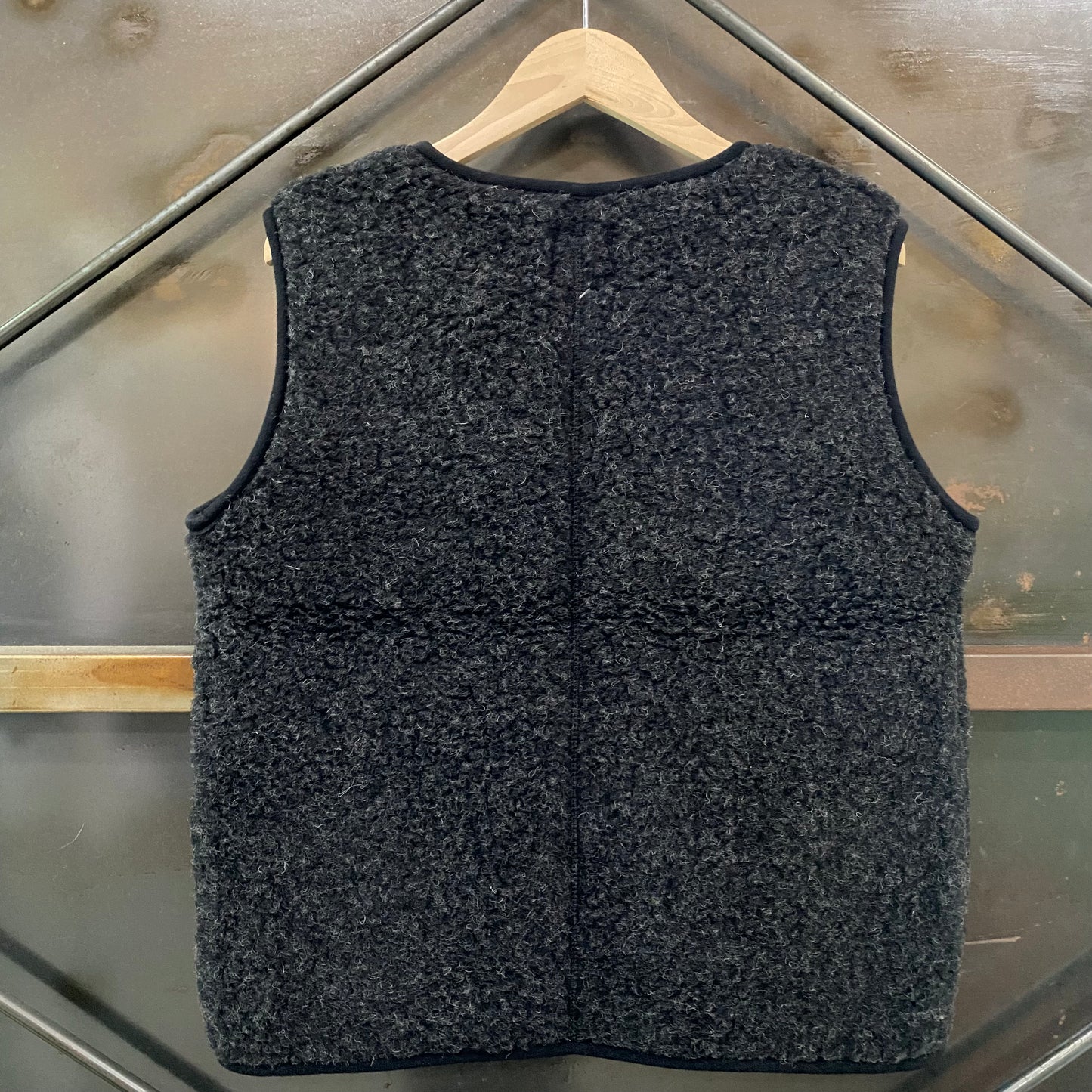 COLDBREAKER/コールドブレイカー6A NO COLLAR VEST ウールボアノーカラーベスト