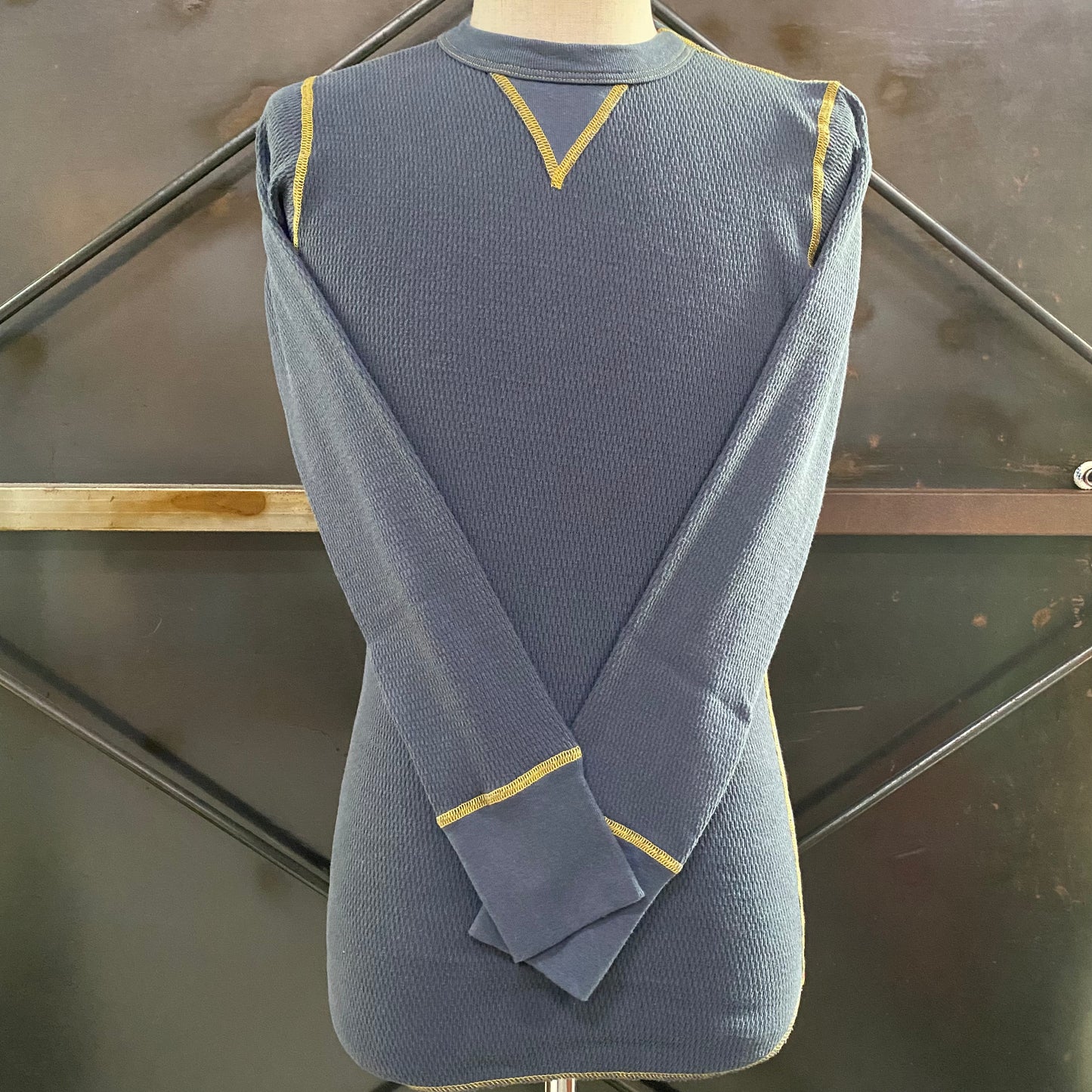 TWO MOON/トゥームーン 両VオールドサーマルロングスリーブT/26508-78 78 CARBONBLACK カーボンブラック Tシャツ ｜南国 高知のジーパン屋 ORIGINAL