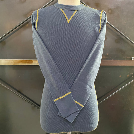 TWO MOON/トゥームーン 両VオールドサーマルロングスリーブT/26508-78 78 CARBONBLACK カーボンブラック Tシャツ ｜南国 高知のジーパン屋 ORIGINAL