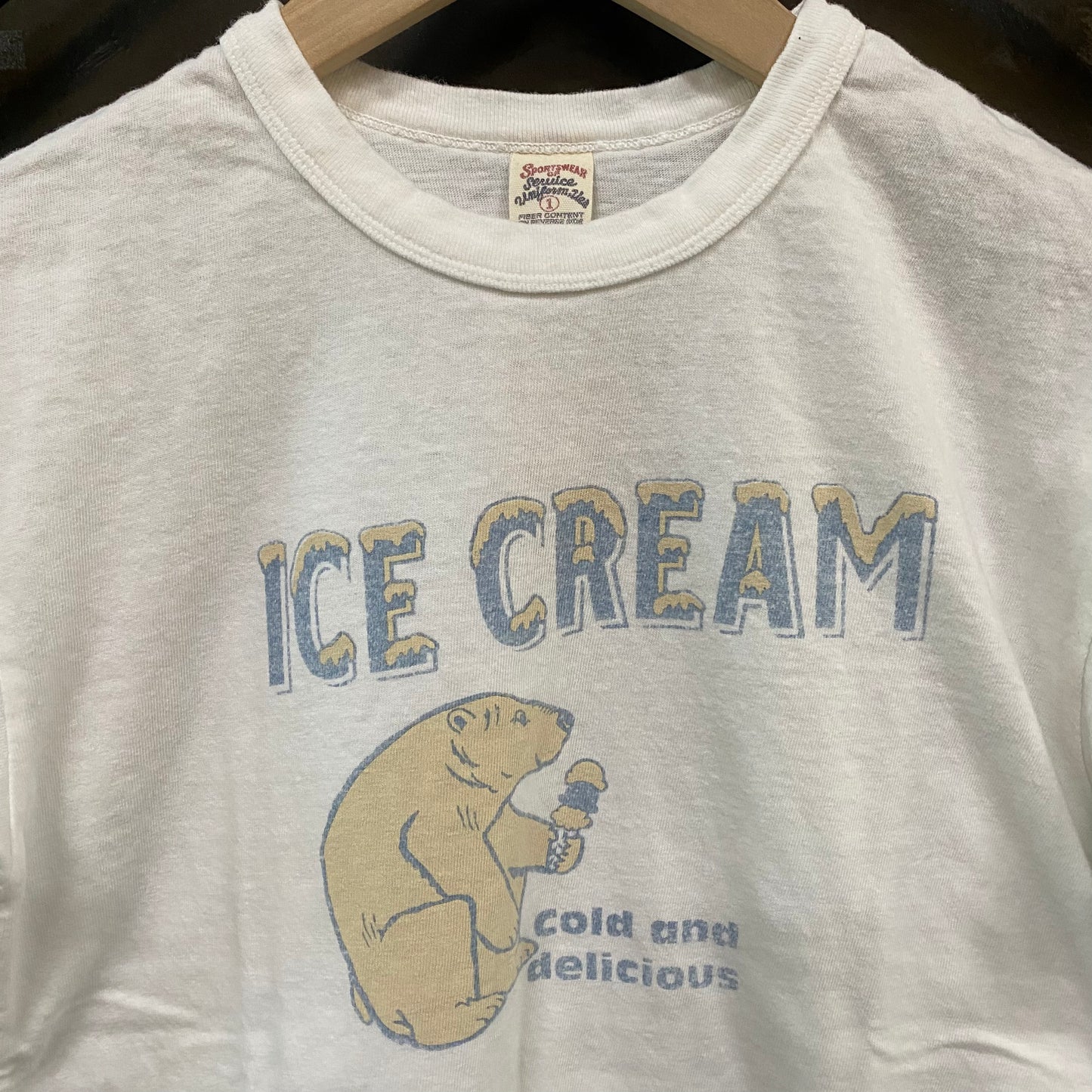 UES/ウエス ICE CREAM Tシャツ/652409