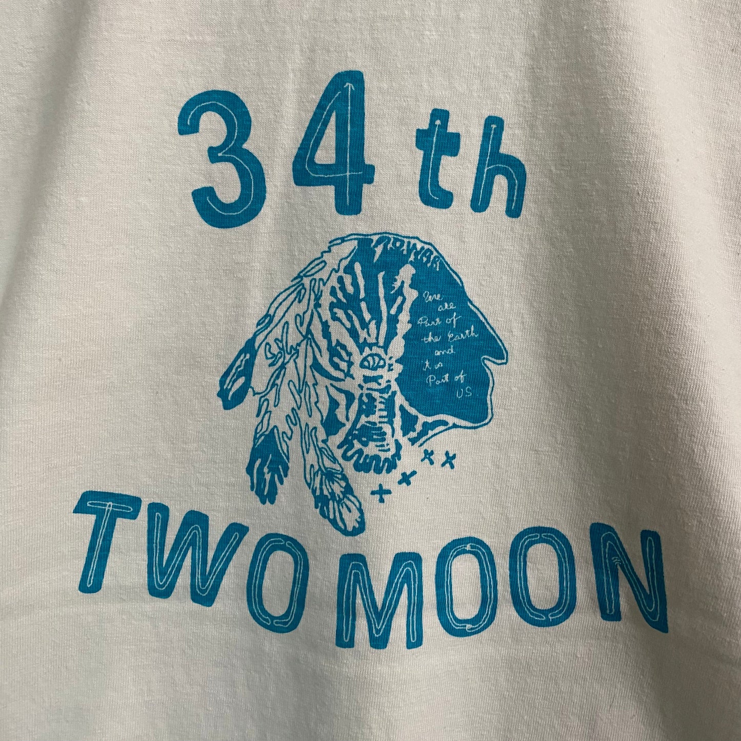 TWO MOON/トゥームーン 34th PRINT T-SHIRTS/20321-02