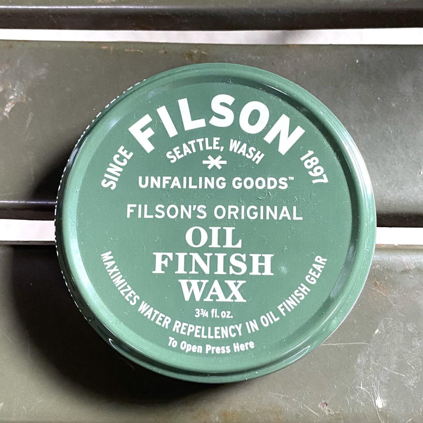 FILSON/フィルソン OIL FINISH WAX オイルフィニッシュ・ワックス 正規品