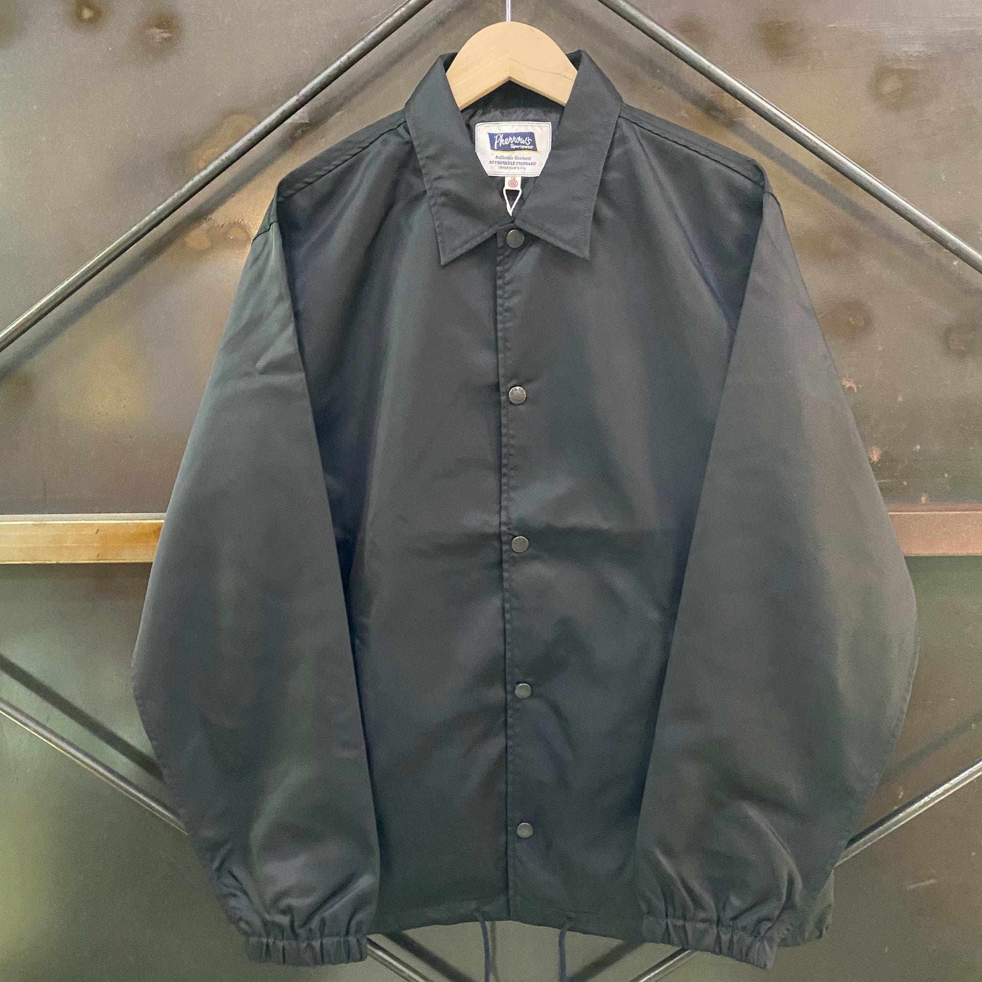 PHERROW'S /フェローズNYLON COACH JACKET ナイロンコーチジャケット