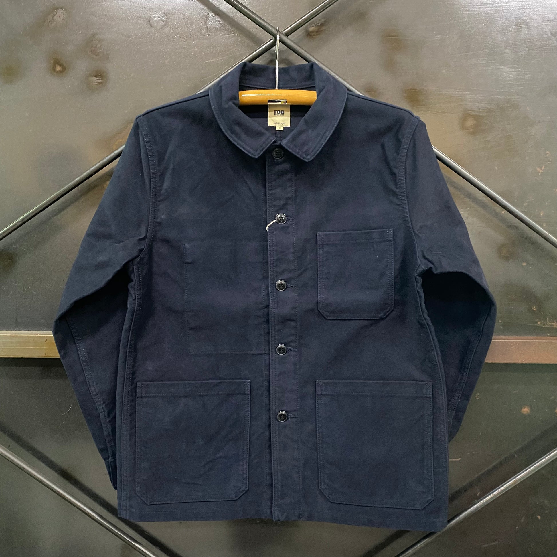 FOB FACTORY /エフオービーファクトリー FRENCH MOLESKIN JKT/ F2373 FOB FACTORY /エフオービーファクトリー FRENCH MOLESKIN JKT/ F2373