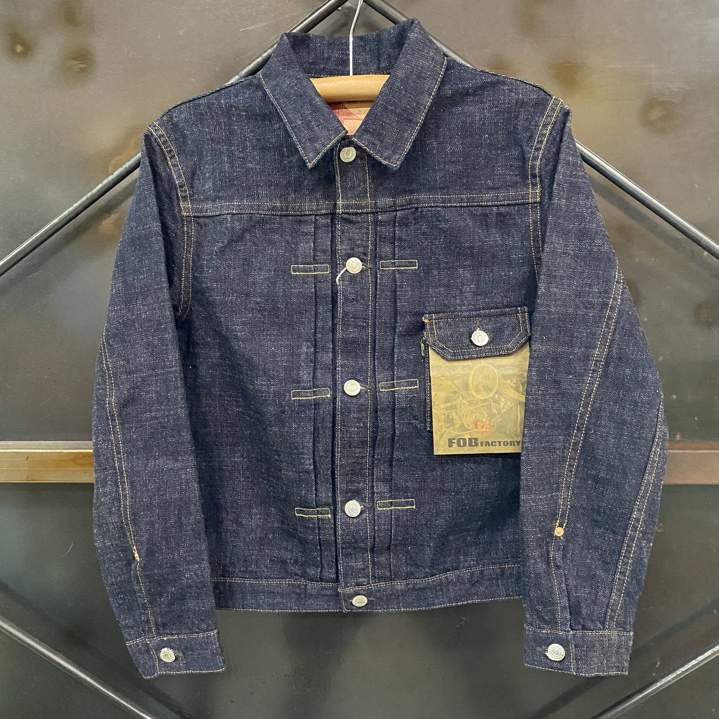 FOB FACTORY /エフオービーファクトリー  G3 DENIM 1st JK/ F2400