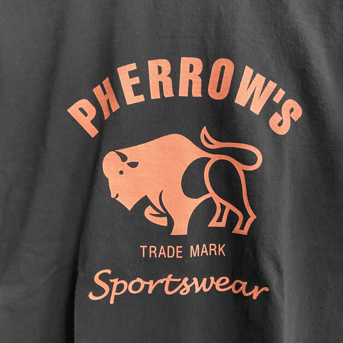 PHERROW'S /フェローズ バッファローロゴプリントT24S-PT2
